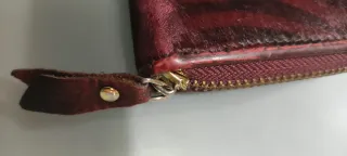 Cartera de piel auténtica mujer