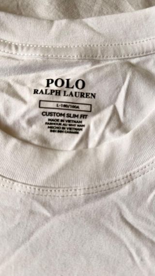 Camiseta Polo Ralph Lauren Blanca