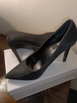 Scarpe donna  tacco 10 cm eleganti da sera
