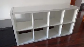 Estantería modular blanca