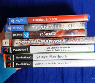 Juegos PS2, PS3 y PS4 (Venta por separado)
