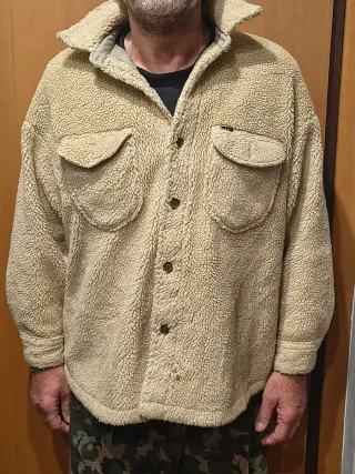 Giacca Sherpa Vintage Lee Beige