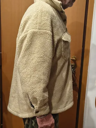 Giacca Sherpa Vintage Lee Beige