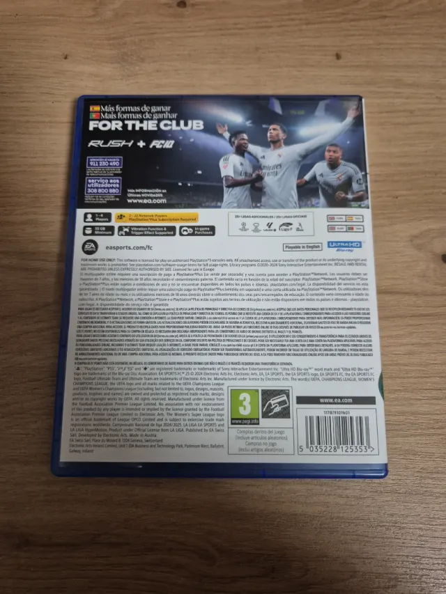 FC 25 PS5 Como nuevo.