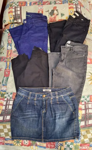 Set 5 pezzi abbigliamento donna L