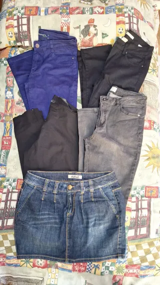 Set 5 pezzi abbigliamento donna L