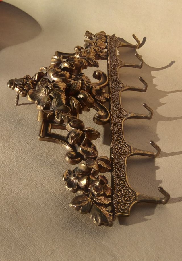 Portachiavi vintage ottone Italia