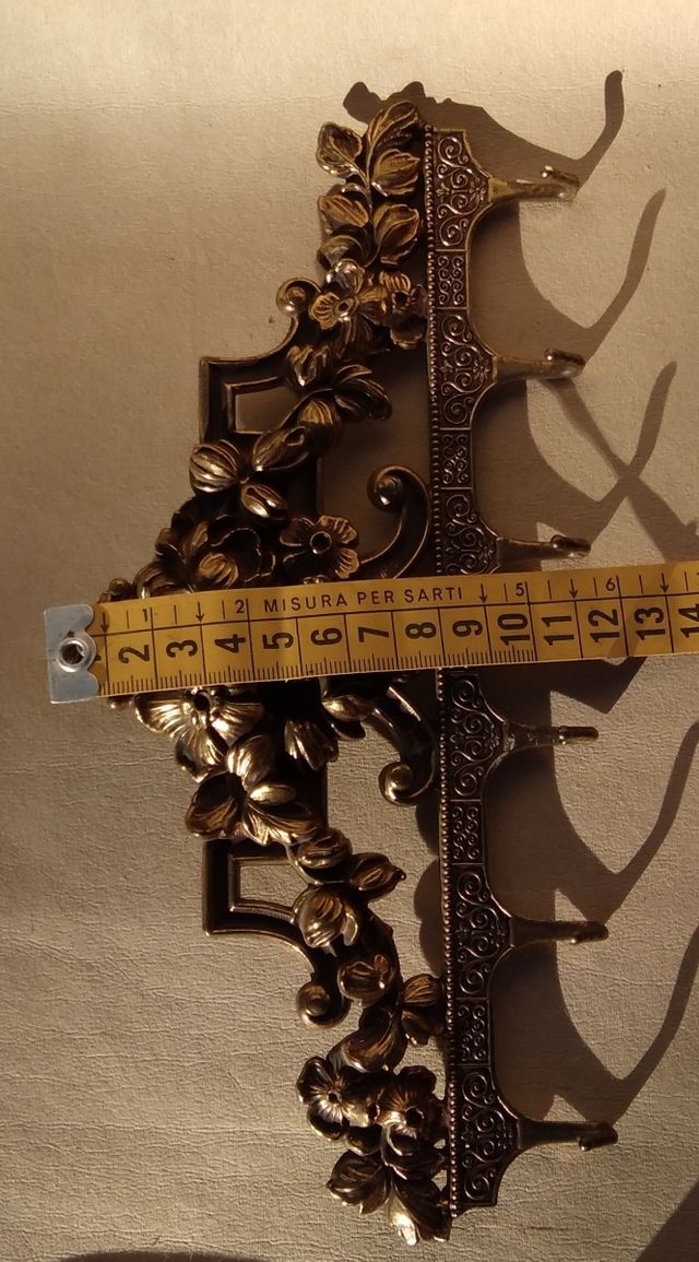 Portachiavi vintage ottone Italia