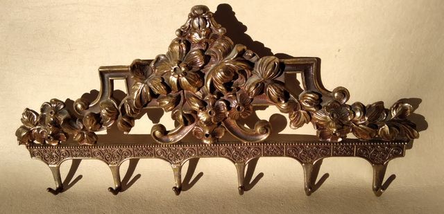 Portachiavi vintage ottone Italia