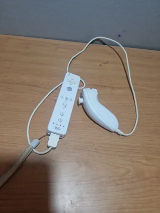 Mando Wii Blanco + Nunchuk Nintendo