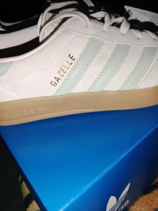 Zapatillas Adidas Gazelle Indoor W beige