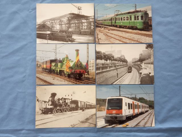 Collezione 20 Cartoline Amics del Ferrocarril anni '80