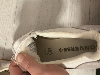 Zapatillas Converse Beige y Blancas unisex