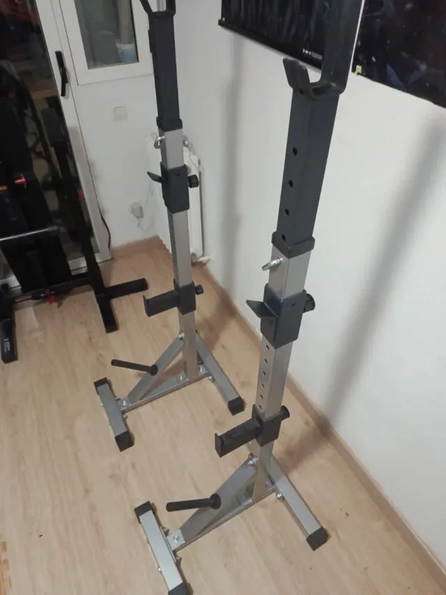 Soporte para sentadillas y press