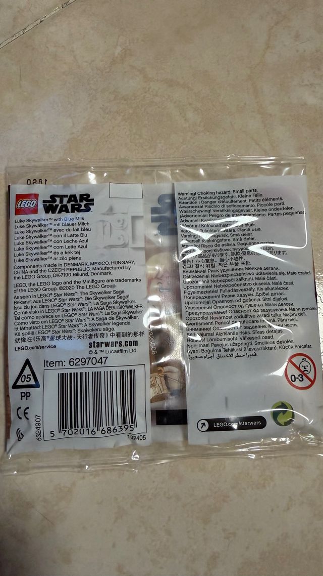 Figura Lego Star Wars 30625 Luke Skywalker
