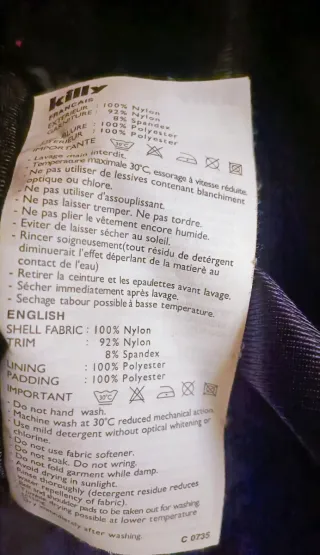 Killy Completo Sci Uomo Rosso/Nero taglia 50