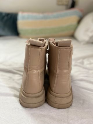 Botines Zara Beige Talla 36