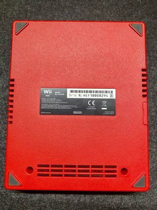 Nintendo Wii Mini Roja. solo consola