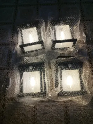 4 Lampade Solari da Esterno balcone giardino