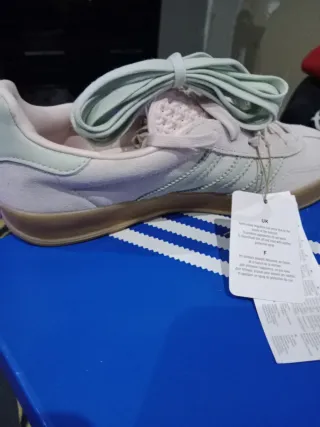 Zapatillas Adidas Gazelle Indoor W Rosa Talla 38