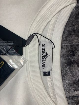 Sudadera Stone Island Blanca