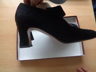 Zapatos ante negro Talla 37