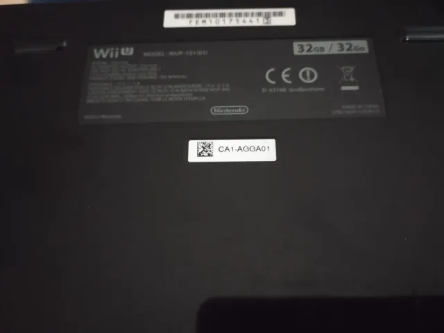 Nintendo Wii U 32GB Negra