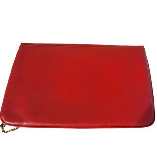 Bolso Clutch Vintage 70s Rojo y Blanco
