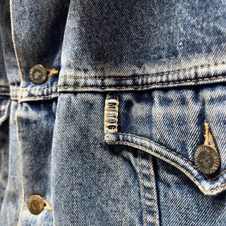 Giacca Denim Mustang Sherpa Y2K Vintage XXL