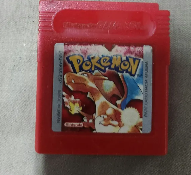 Pokemon Rojo Nintendo Game Boy RPG