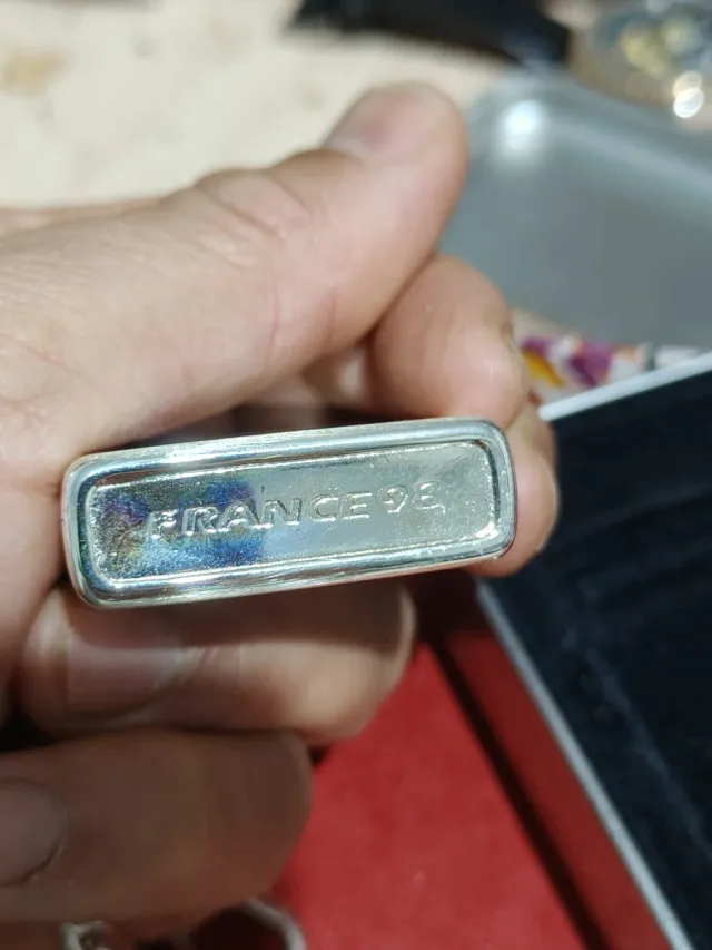 Mechero Zippo France 98 FIFA Mundial