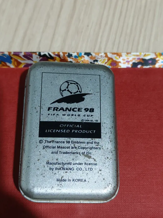Mechero Zippo France 98 FIFA Mundial