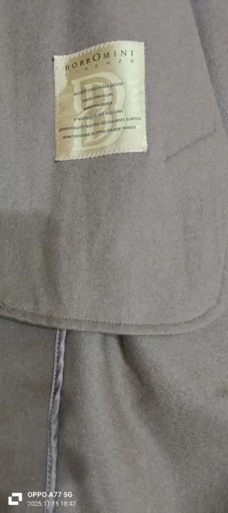 Cappotto Borromini Uomo Cammello