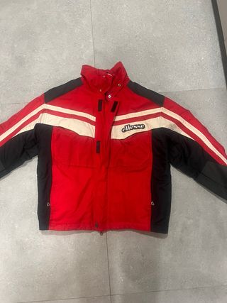 Chaqueta Ellesse Vintage Roja Talla S