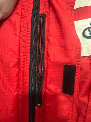 Chaqueta Ellesse Vintage Roja Talla S