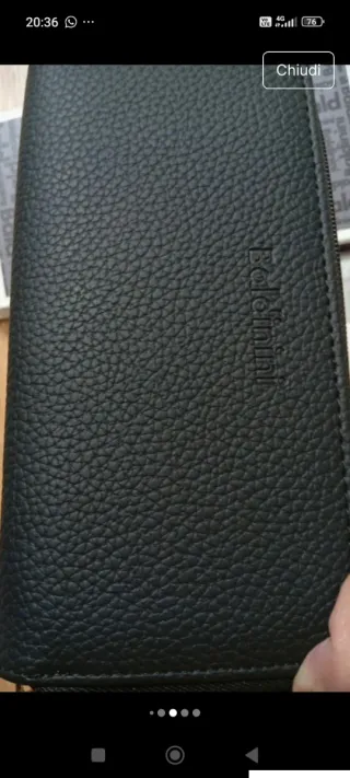 Portafoglio Donna Baldinini Nero NUOVO