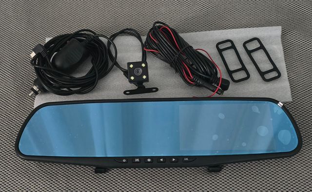 Cámara Espejo Coche Blackbox DVR Full HD 1080