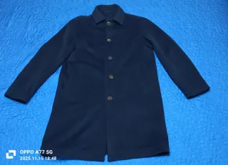 Cappotto Borromini uomo blu