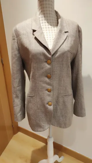 Americana cuadros Príncipe de Gales ligera