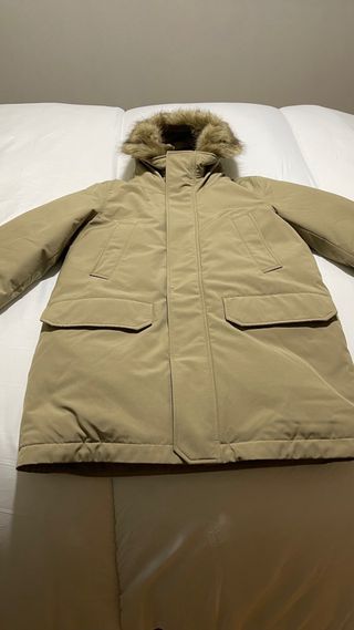 Parka Uniqlo híbrida plumas Talla S