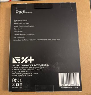 Custodia iPad Mini 6 gen. (2021) NEXT ONE Nera