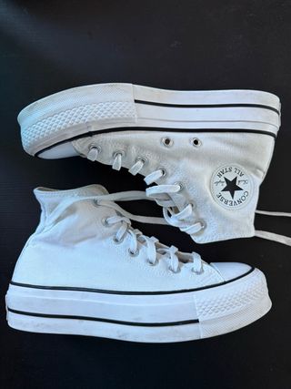 Sneakers Converse Platform Bianche