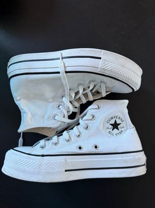 Sneakers Converse Platform Bianche