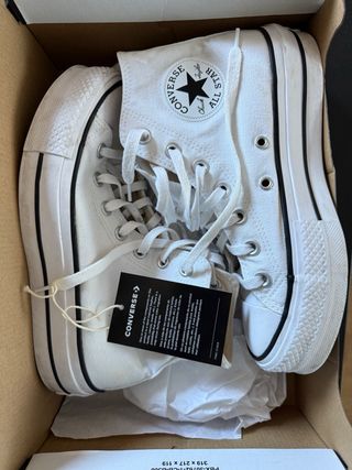 Sneakers Converse Platform Bianche