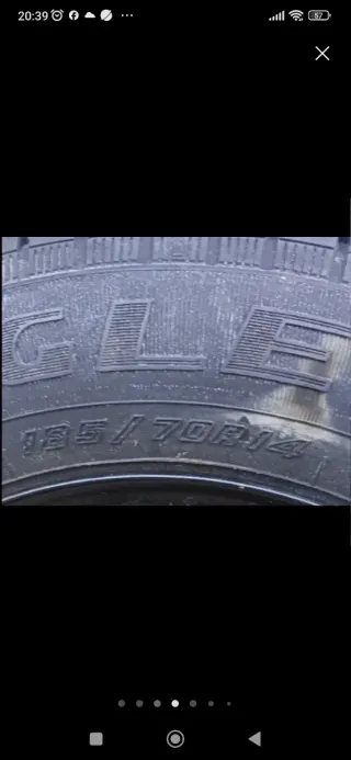 Rueda de coche 185/70 R14