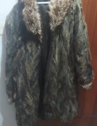 Abrigo de pelo mujer