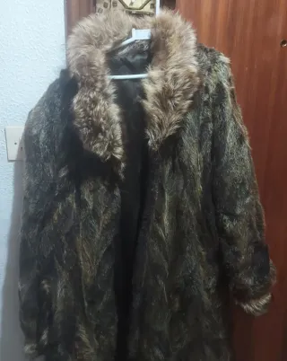 Abrigo de pelo mujer