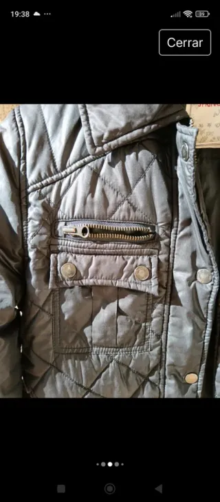 Chaqueta Springfield Talla 42 Negra