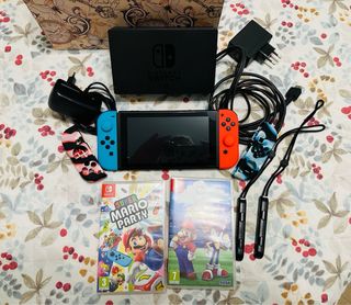 Nintendo Switch Negra y Multicolor como nuevas