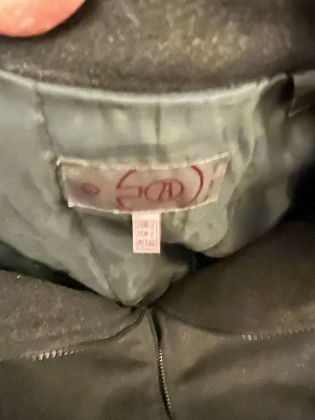 Chaqueta Zara Hombre Gris